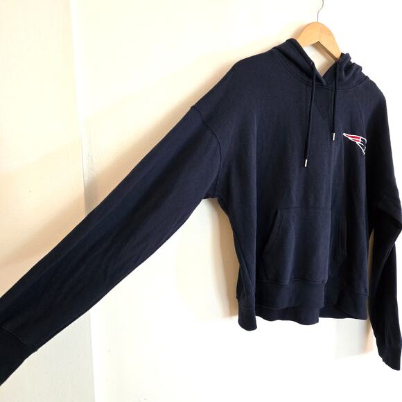 Women's Navy NFL Patriots New England Hoodie Size XL - Team Apparel - Picture 4 of 6